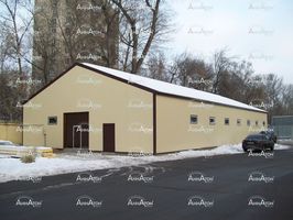 Металлоконструкция для ООО «Гофромир»